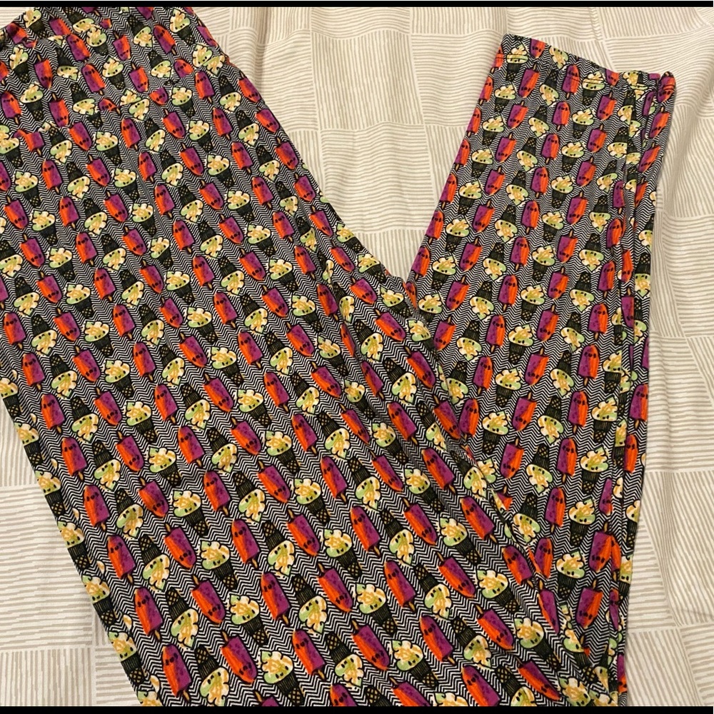 LuLaRoe ice cream leggings - Picture 1 of 3